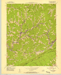 Jenkins West 1954 topographic map thumbnail