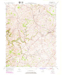 Keene 1952 topographic map thumbnail