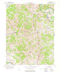 Kelat 1953 topographic map thumbnail