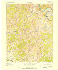 Kelat 1953 topographic map thumbnail