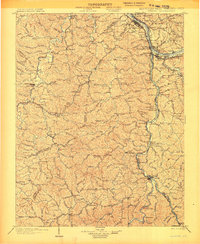 Kenova topographic map thumbnail