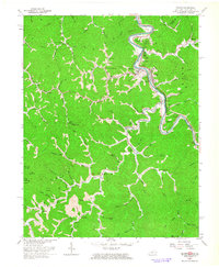 Kermit topographic map thumbnail