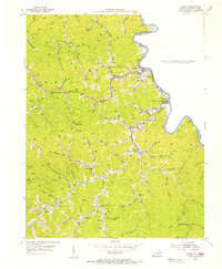 Kermit 1954 topographic map thumbnail
