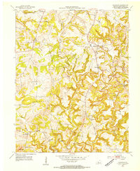 Kingswood 1953 topographic map thumbnail