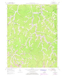 Kite 1954 topographic map thumbnail