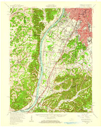 Kosmosdale 1950 topographic map thumbnail