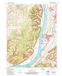 Kosmosdale 1981 topographic map thumbnail