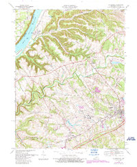 La Grange 1969 topographic map preview