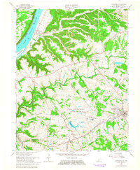 La Grange 1961 topographic map thumbnail