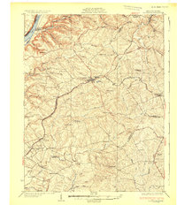 La Grange 1932 topographic map thumbnail