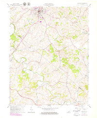 Lancaster 1961 topographic map thumbnail