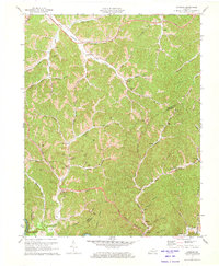 Landsaw 1971 topographic map thumbnail