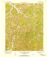 Landsaw 1951 topographic map thumbnail