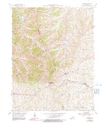 Leesburg 1954 topographic map thumbnail