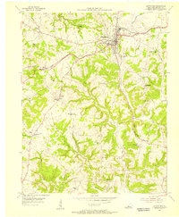Leitchfield 1954 topographic map thumbnail