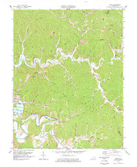 Lenox 1977 topographic map thumbnail