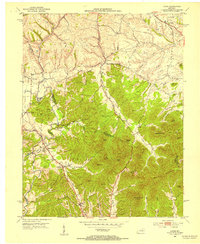 Levee 1950 topographic map thumbnail