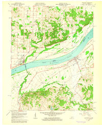 Lewisport 1960 topographic map thumbnail