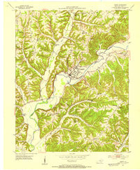 Liberty 1952 topographic map thumbnail