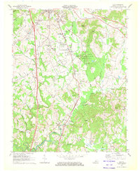 Lily 1970 topographic map thumbnail