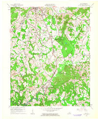 Lily 1961 topographic map thumbnail