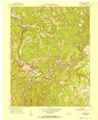 Livingston 1953 topographic map thumbnail