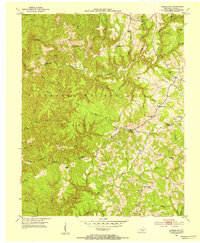 London SW 1952 topographic map thumbnail