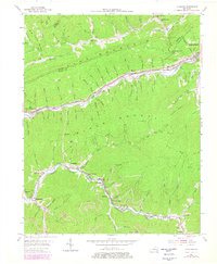 Louellen 1954 topographic map thumbnail