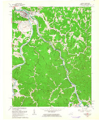 Louisa 1962 topographic map thumbnail