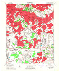 Louisville East 1965 topographic map thumbnail