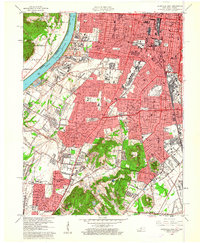 Louisville West 1960 topographic map thumbnail