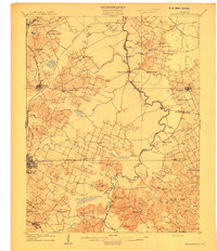 Madisonville 1909 topographic map thumbnail