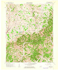 Magnolia 1961 topographic map thumbnail