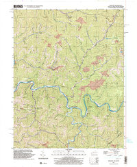 Majestic 2001 topographic map thumbnail