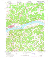 Manchester Islands 1961 topographic map thumbnail
