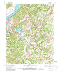 Mattingly 1970 topographic map thumbnail