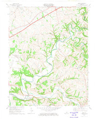 Maud 1972 topographic map thumbnail