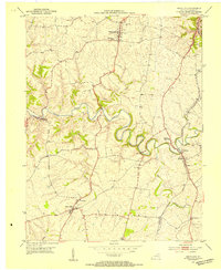 Mays Lick 1952 topographic map thumbnail