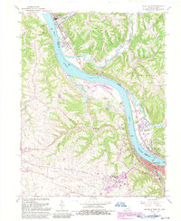 Maysville West 1961 topographic map thumbnail