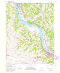 Maysville West 1961 topographic map thumbnail