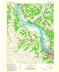 Maysville West 1961 topographic map thumbnail