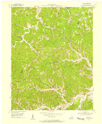 Mazie 1953 topographic map thumbnail