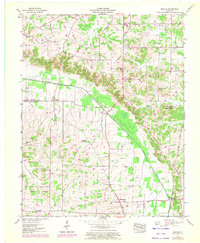Melber 1951 topographic map thumbnail