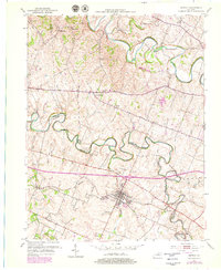 Midway 1954 topographic map thumbnail