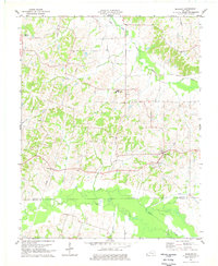 Milburn 1977 topographic map thumbnail