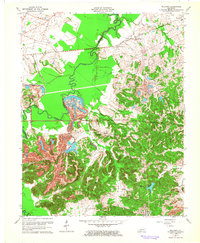 Millport 1963 topographic map thumbnail