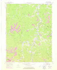 Milo 1954 topographic map preview