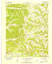 Mintonville 1953 topographic map thumbnail