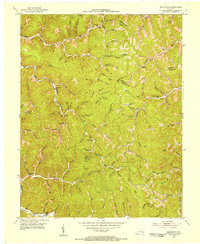 Mistletoe 1953 topographic map thumbnail