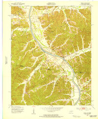 Model 1951 topographic map thumbnail